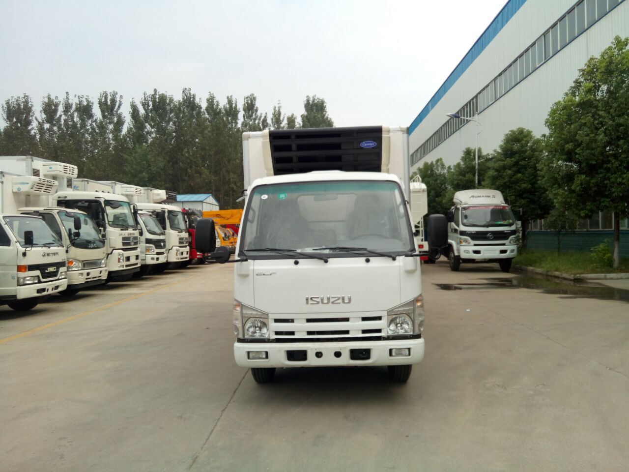 五十鈴國(guó)五4米2冷藏車(chē) 